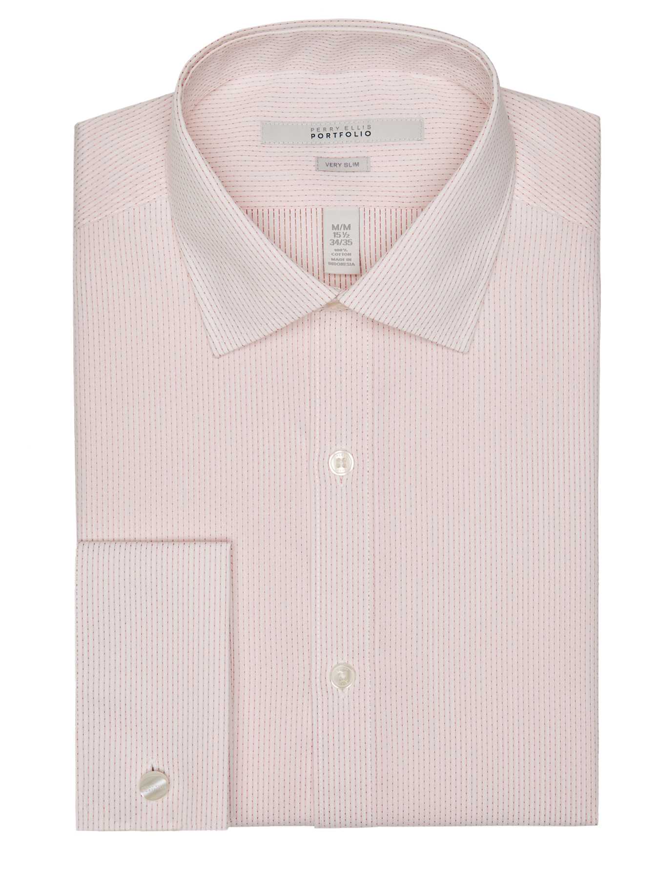 Perry Ellis Very Slim Dobby Dash Dress Shirt