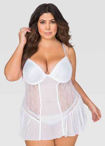 French Maid Chemise Lingerie Set