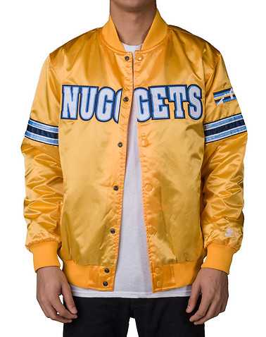STARTER MENS Yellow Clothing / Outerwear L