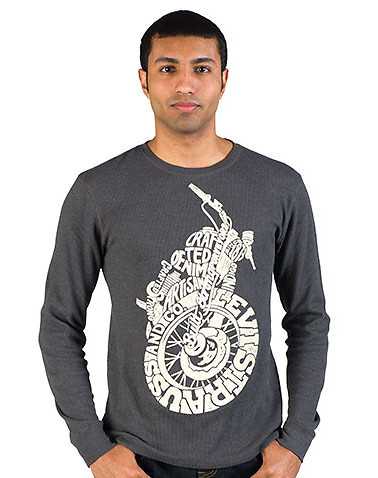 LEVIS MENS Grey Clothing / Tees and Polos L