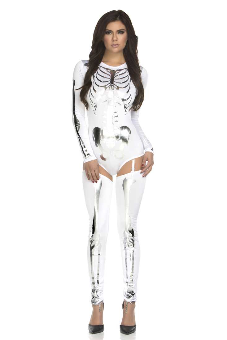 Fancy Frame 3 Pc. Sexy Skeleton Costume