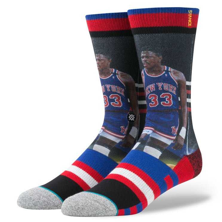 Stance Patrick Ewing - Trading Card ROY L/XL NBA Legends Socks