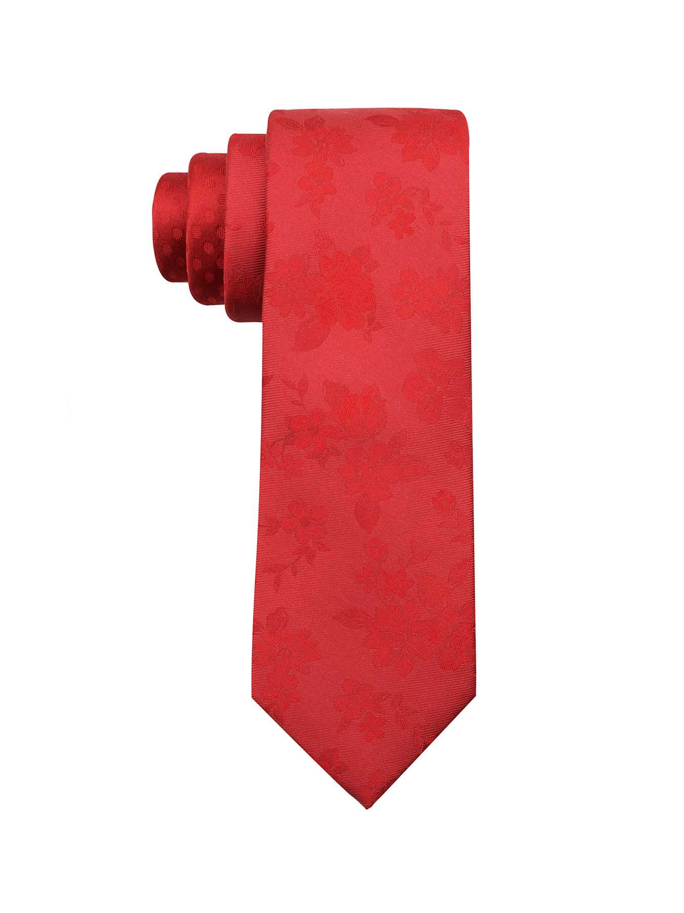 Perry Ellis Parker Floral Silk Tie