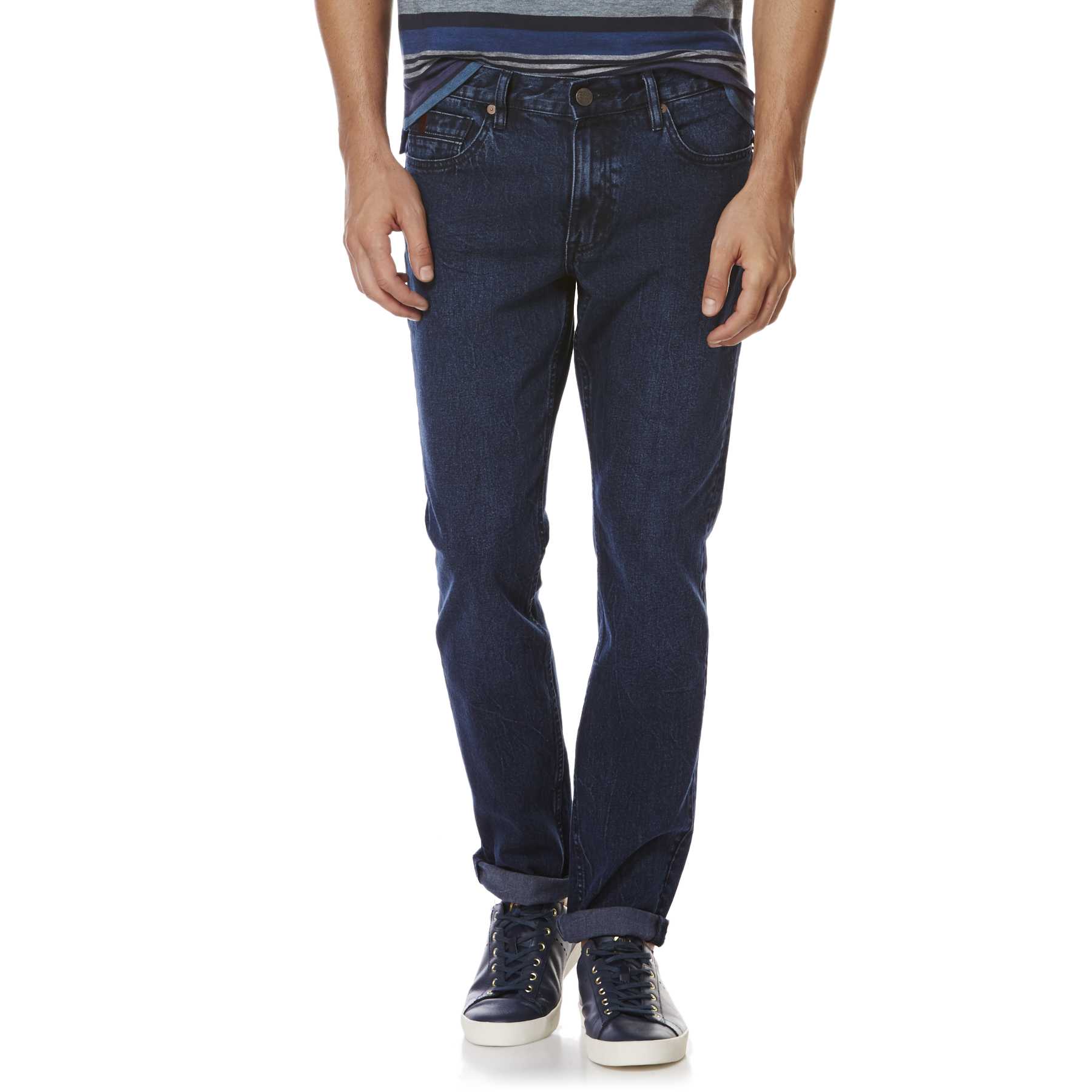 Original Penguin P55 MARBLE WASHED DENIM