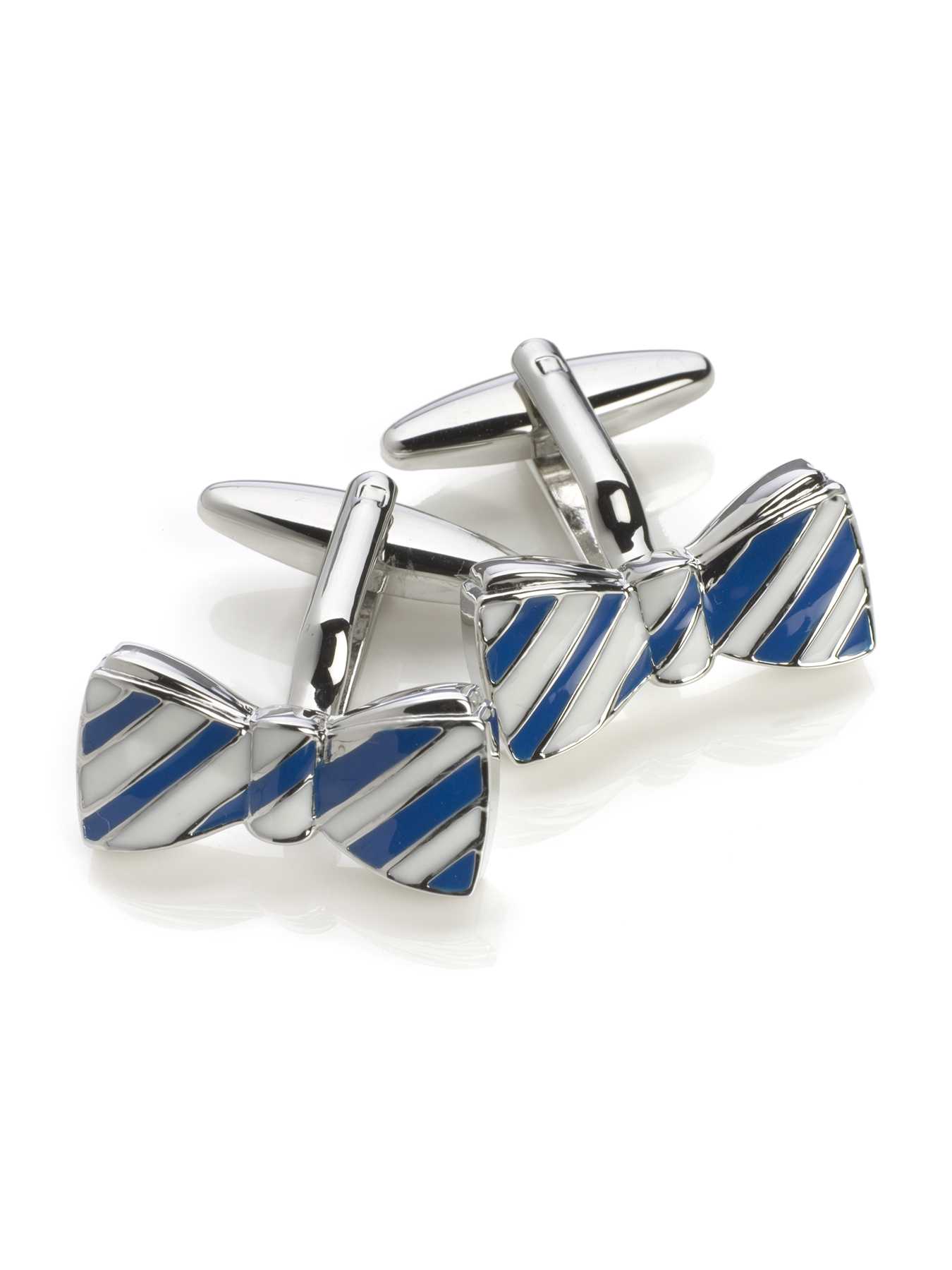 Original Penguin BLUE BOW TIE CUFFLINK