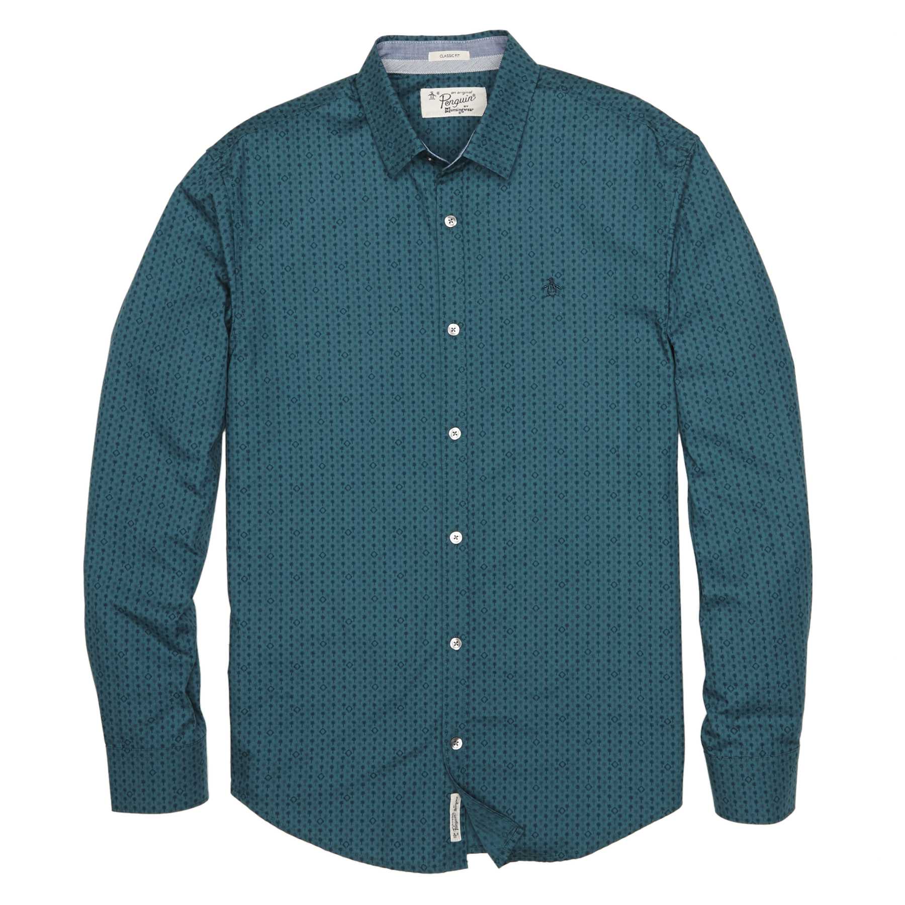 Original Penguin MINI PALM POPLIN SHIRT