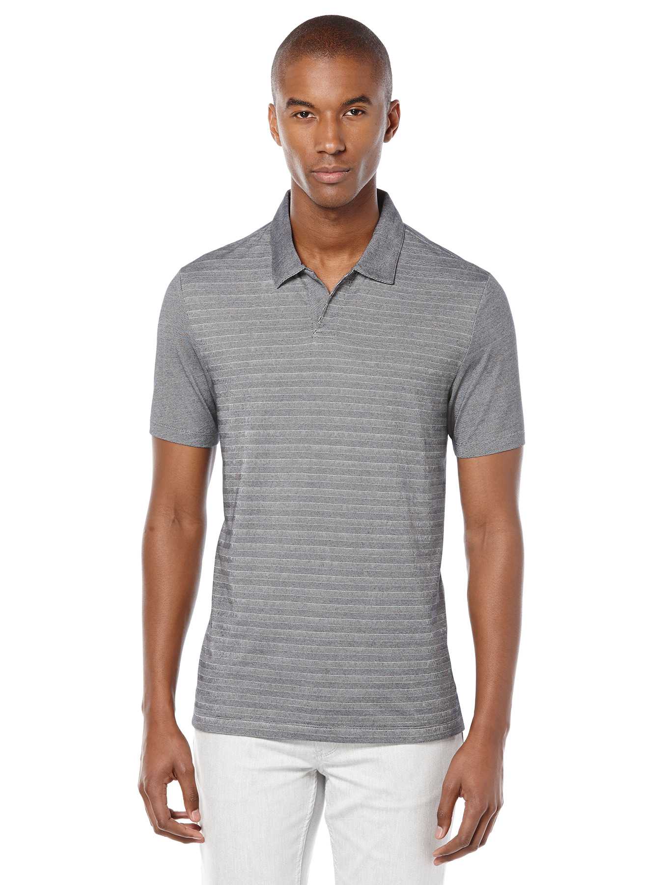 Perry Ellis Short Sleeve Stripe Polo