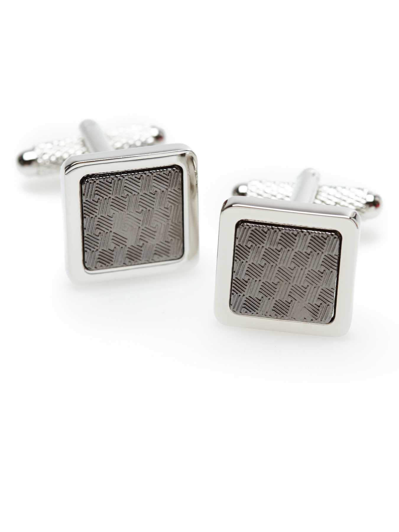 Perry Ellis Square Checker Cufflinks