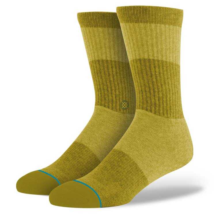 Stance Spectrum YEL S/M (6-8.5) CLASSIC CREW Socks