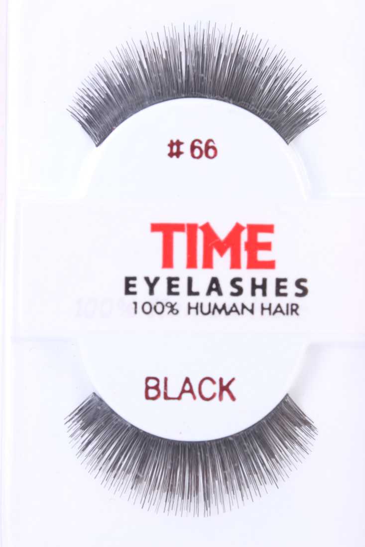 Black Thick Full Glamour Human Hair Eyelashes