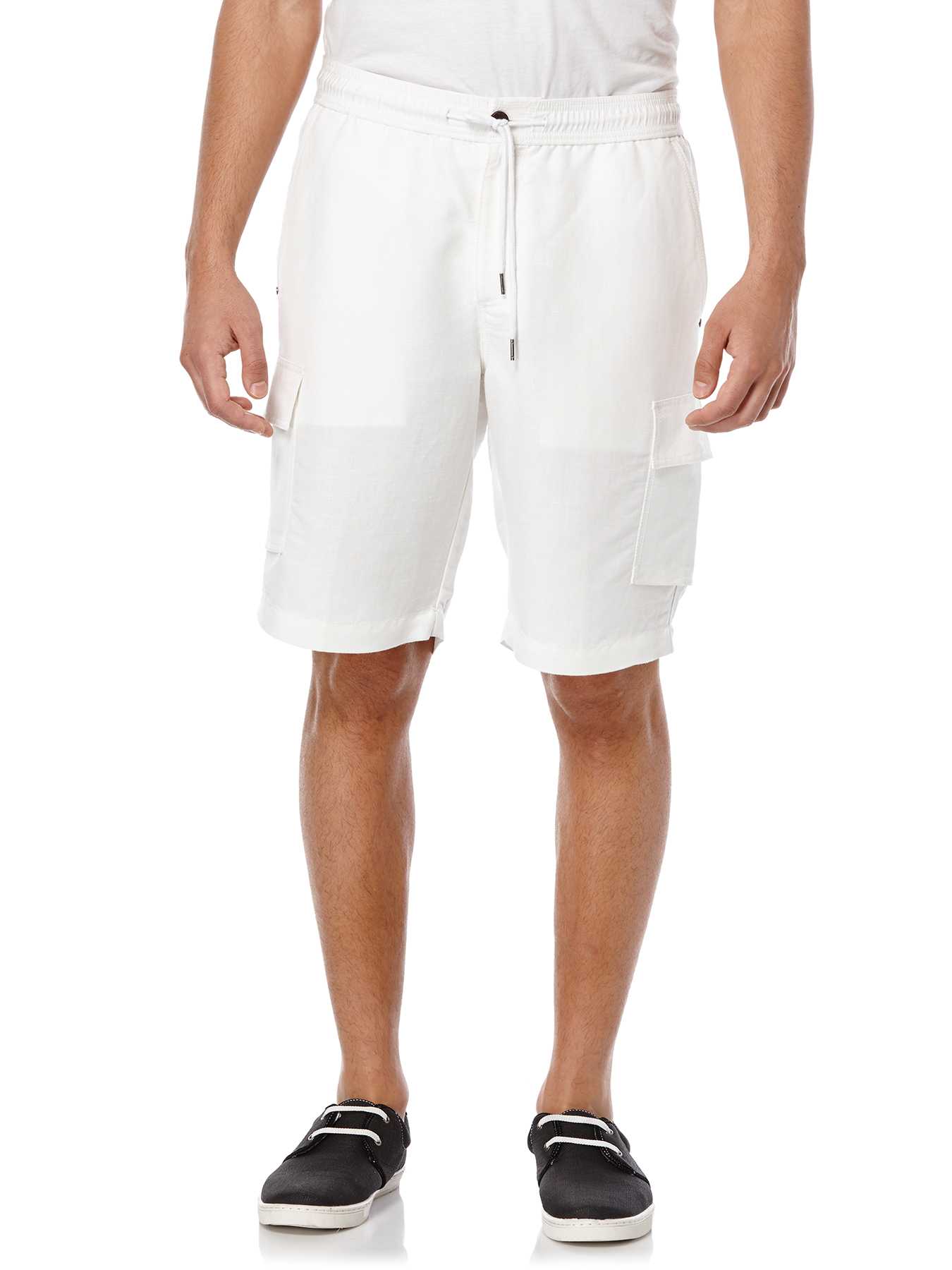 Cubavera Big & Tall Full Elastic Cargo Drawstring Short