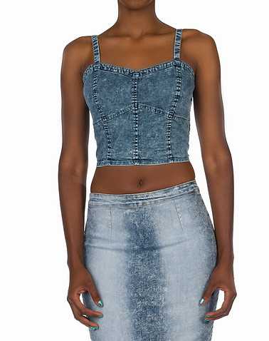 ESSENTIALS WOMENS Blue Clothing / Tops L