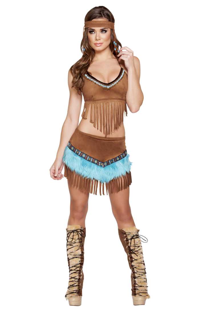 Beautiful Indian Babe3 Piece Costume