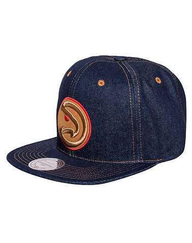 MITCHELL AND NESS MENS Blue Accessories / Caps Snapback One Size