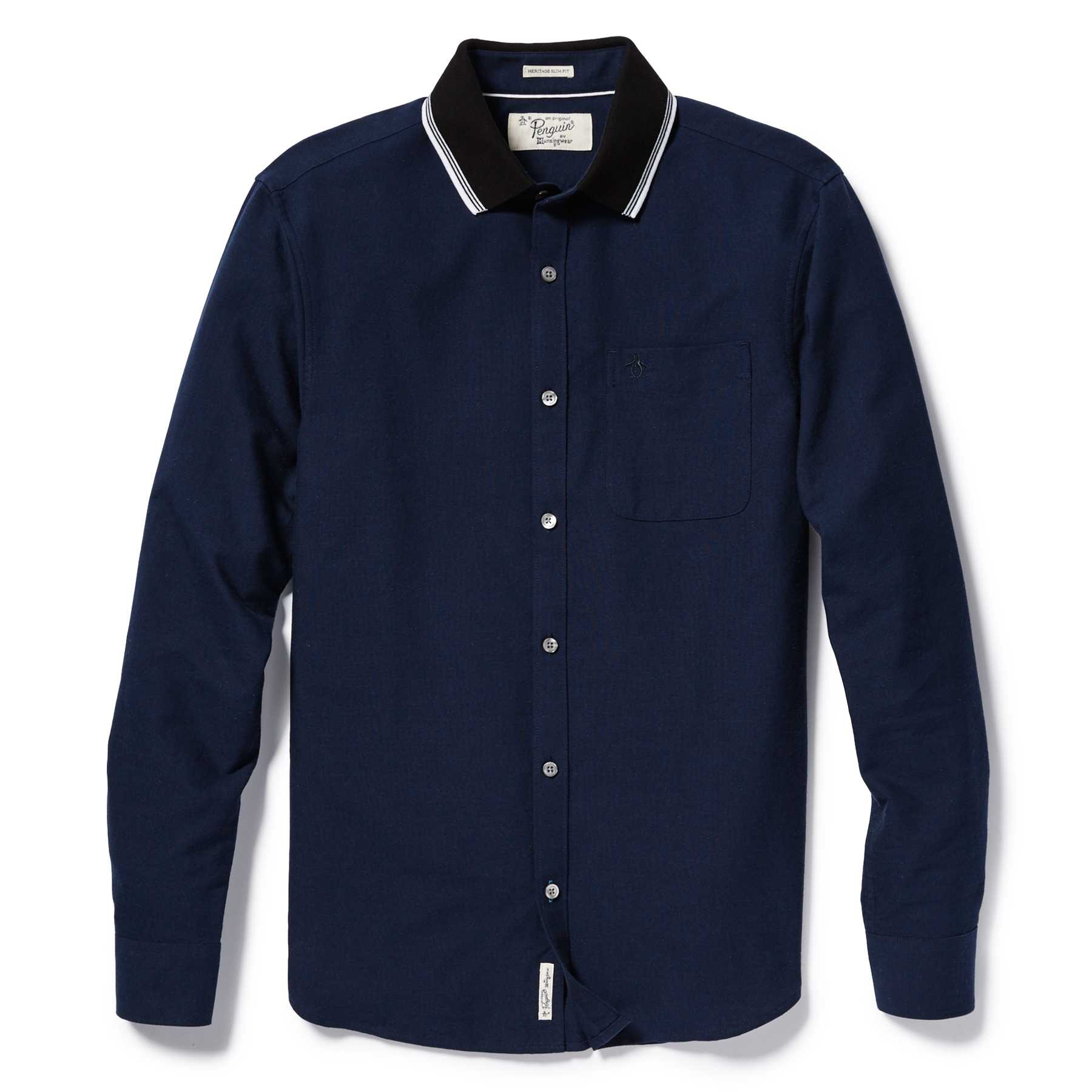 Original Penguin RIB COLLAR OXFORD SHIRT