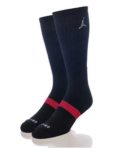 JORDAN MENS Black Accessories / Socks L
