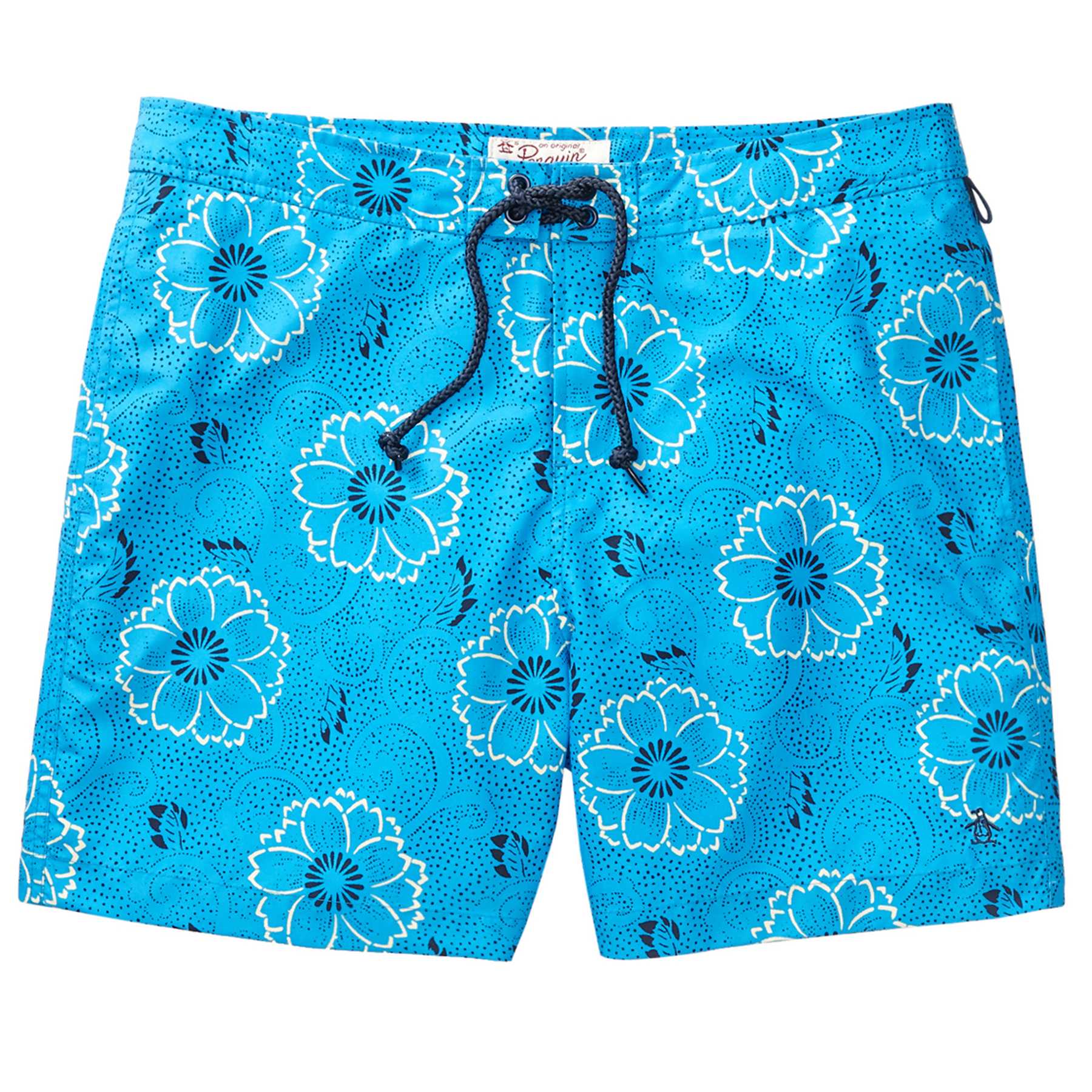 Original Penguin FLORAL VOLLEY SWIM SHORT