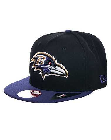 NEW ERA MENS Black Accessories / Caps Snapback M/L