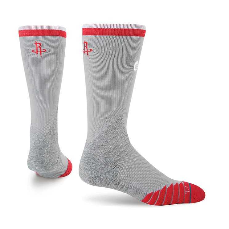 Stance Rockets Logo GRY NBA On Court Socks