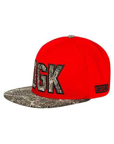 DGK MENS Red Accessories / Caps Snapback One Size