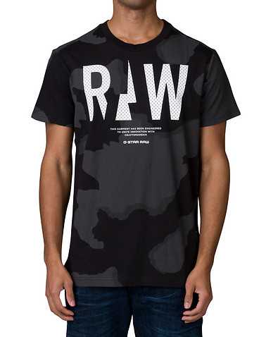 G-STAR MENS Black Clothing / Tops XL