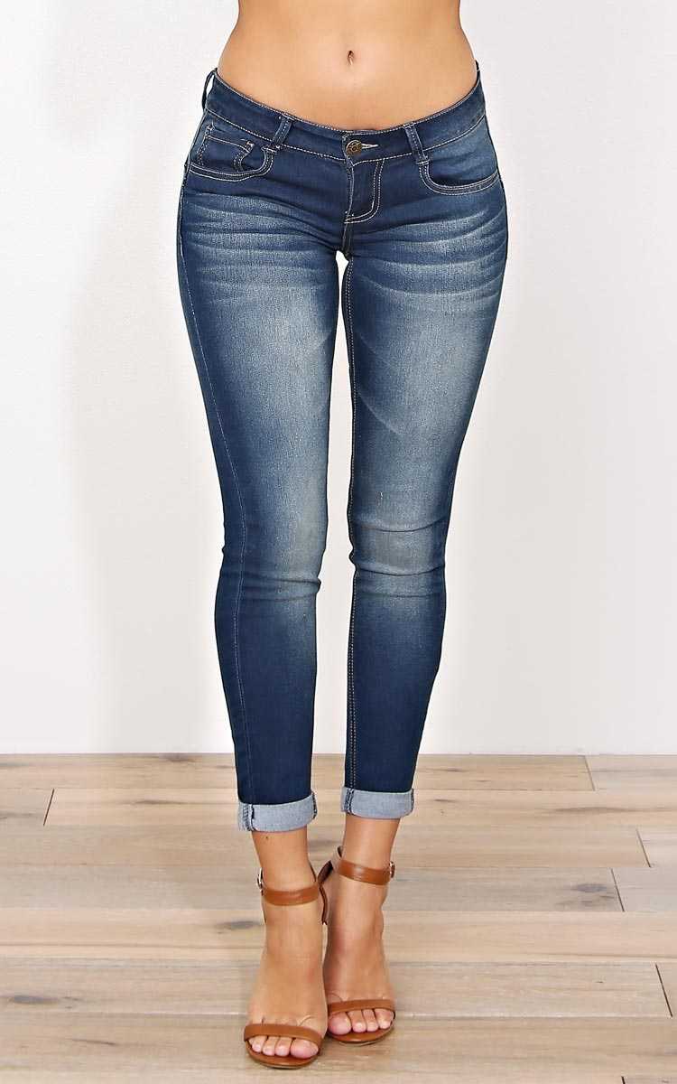 PARIS BLUES Lisa Denim Skinny Jeans - Tinted Wash in Size 1 by Styles For Less