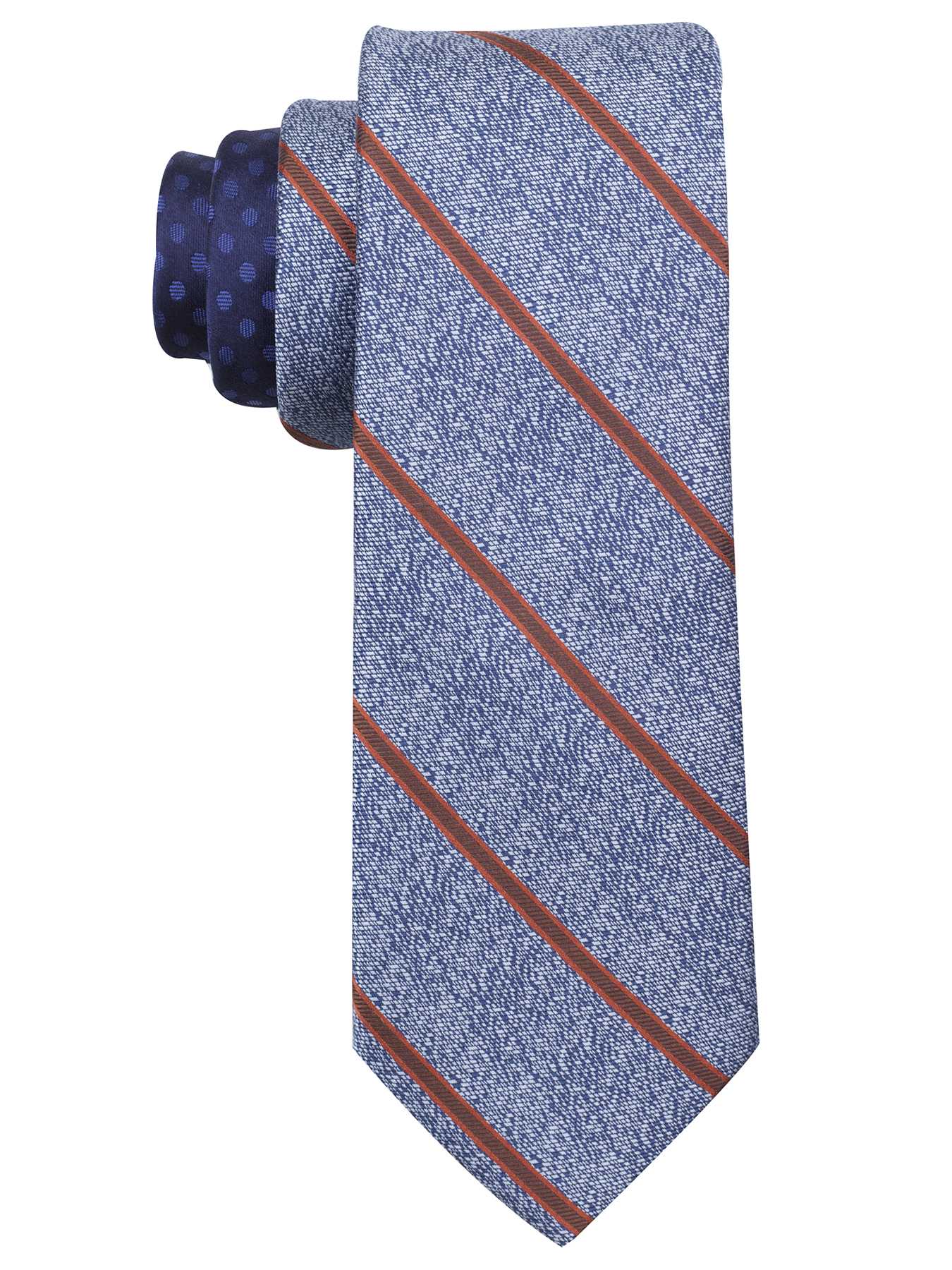 Perry Ellis Cole Stripe Silk Tie