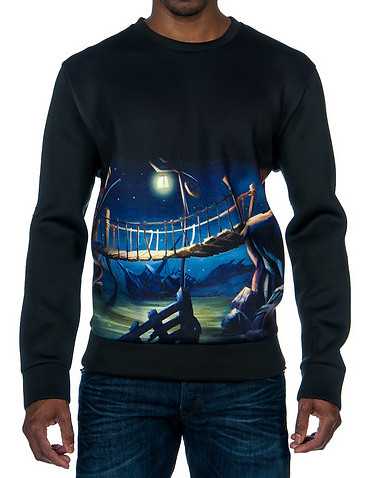 DECIBEL MENS Black Clothing / Sweatshirts XL