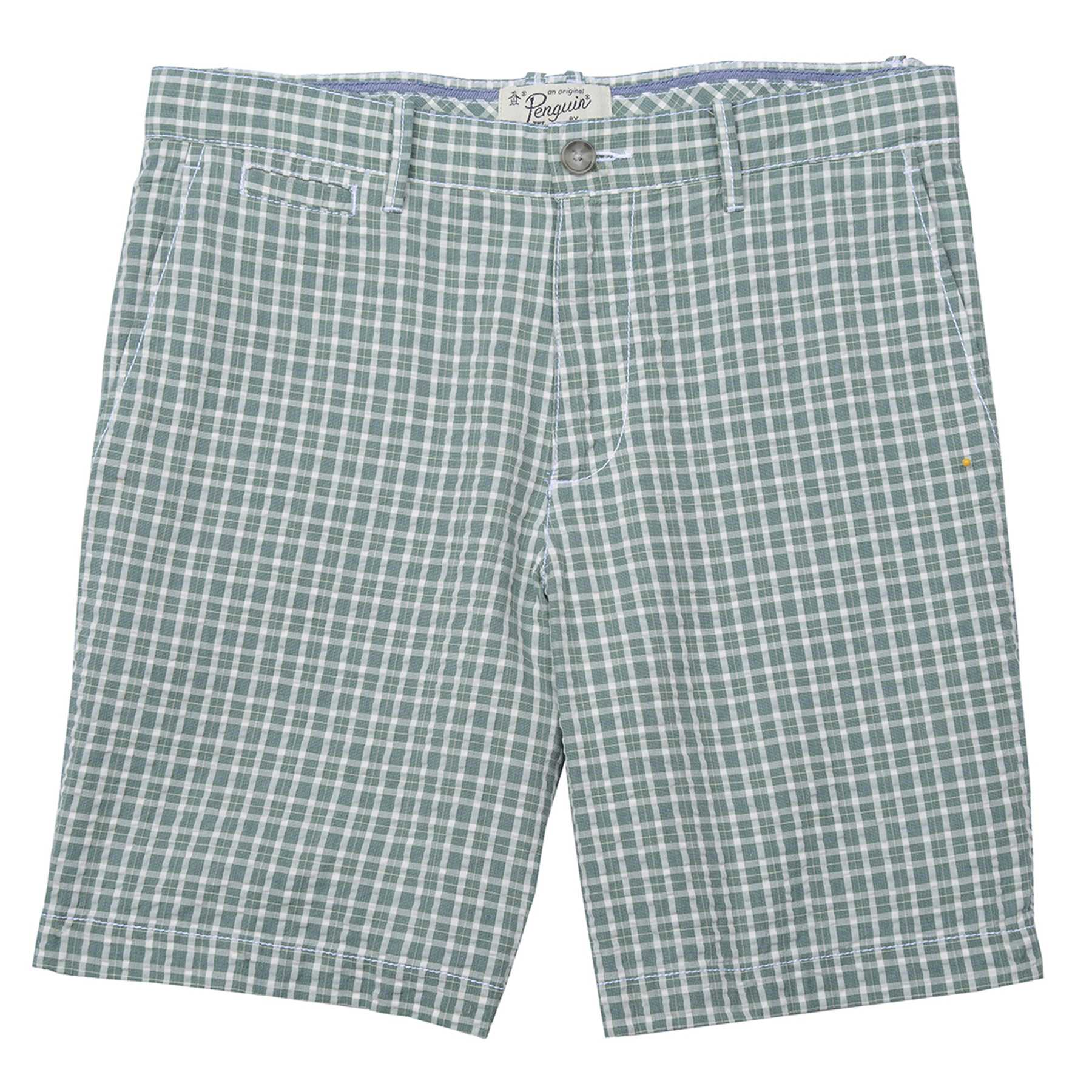 Original Penguin P55 PLAID SEERSUCKER SHORT