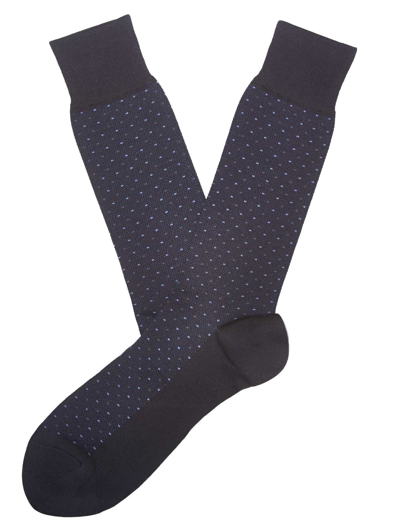 Perry Ellis Microluxe Polka Dot Socks