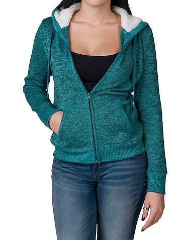 ESSENTIALS WOMENS Green Clothing / Sweatshirts