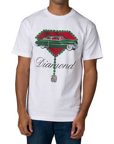 DIAMOND SUPPLY COMPANY MENS White Clothing / Tops