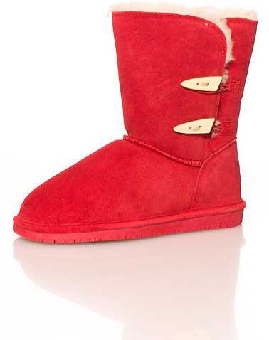 BEARPAW WOMENS Red Footwear / Boots 7