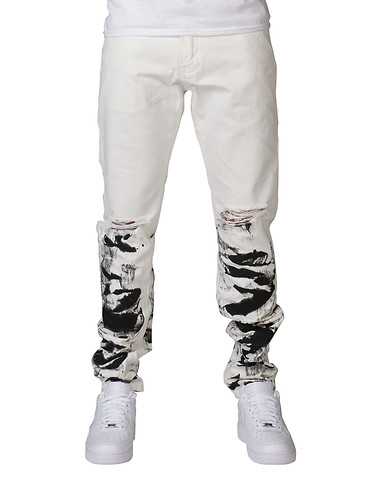 CRYSP MENS White Clothing / Jeans