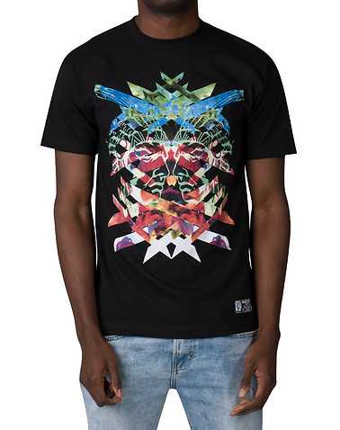 HUSTLE GANG MENS Black Clothing / Tops