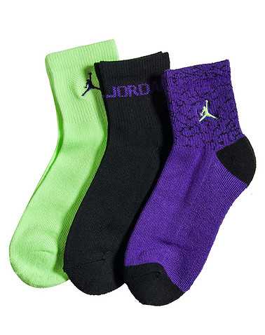 JORDAN GIRLS Multi-Color Accessories / Socks 9-11