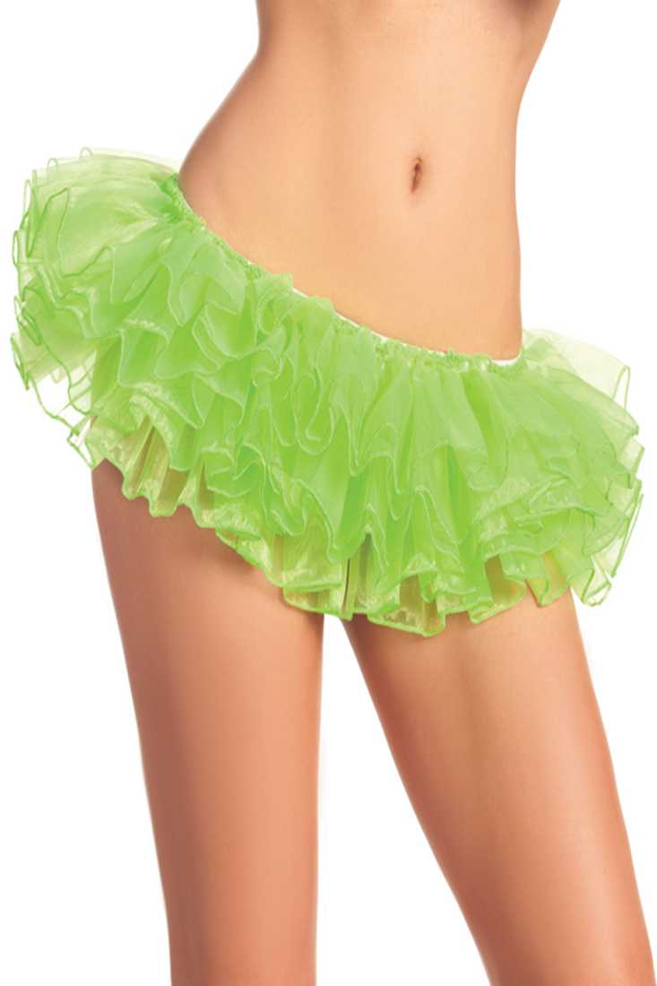 Lime Layered Sexy Mini Petti Tutu