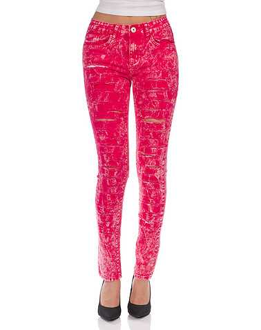 ESSENTIALS WOMENS Red Clothing / Jeans 1