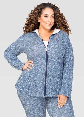 Back Flounce Active Jacket