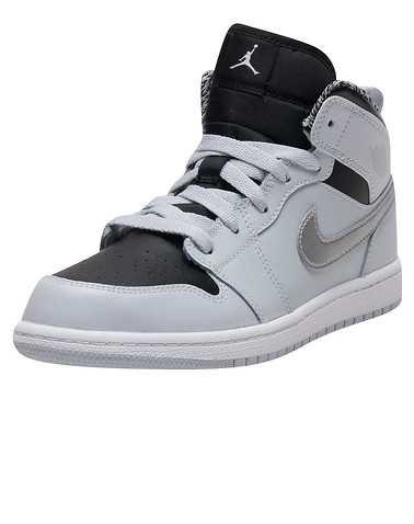 JORDAN GIRLS Silver Footwear / Sneakers