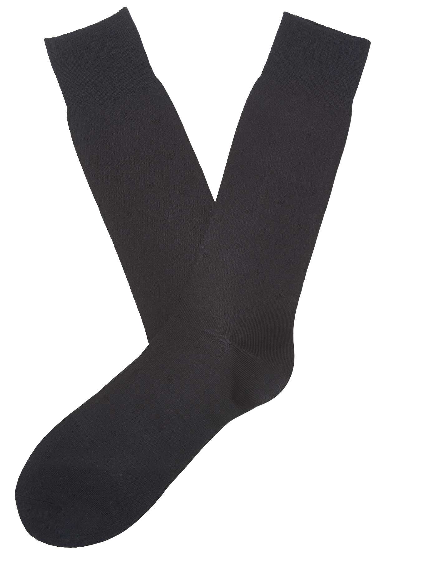 Perry Ellis Microfiber Luxury Dot Sock