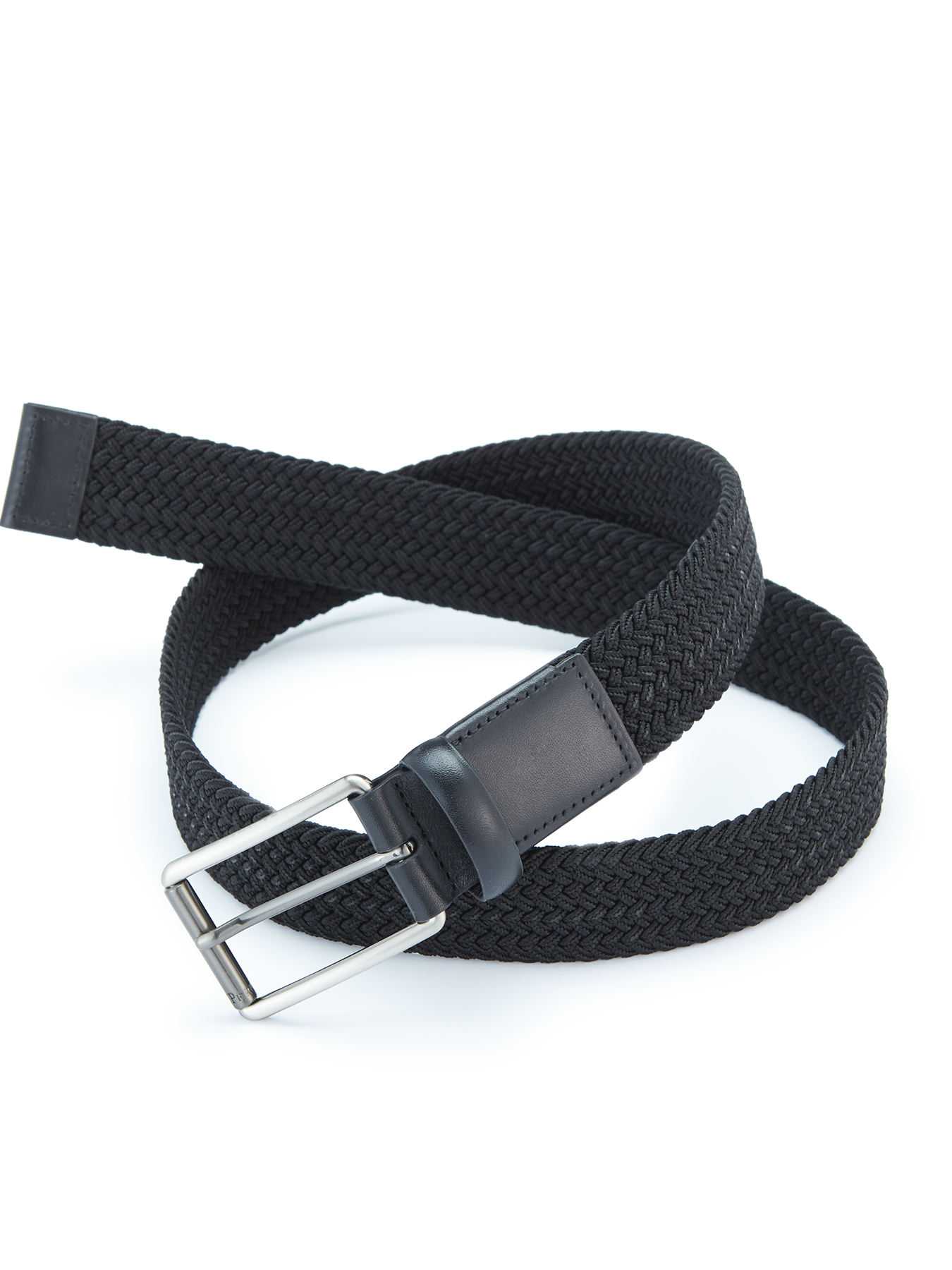 Perry Ellis Elastic Web Belt
