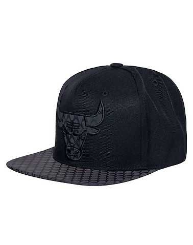 MITCHELL AND NESS MENS Black Accessories / Caps Snapback One Size