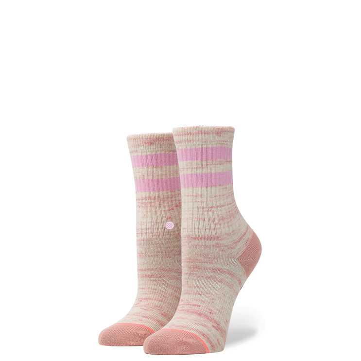Stance Stripe Crew Girls PNK L girls Socks