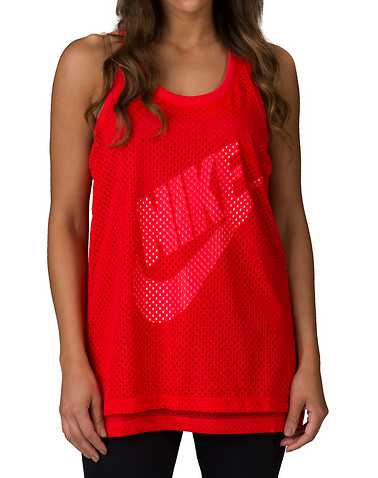 NIKE WOMENS Red Clothing / Tank Tops