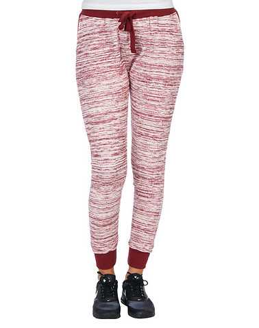 ESSENTIALS WOMENS Burgundy Clothing / Bottoms L