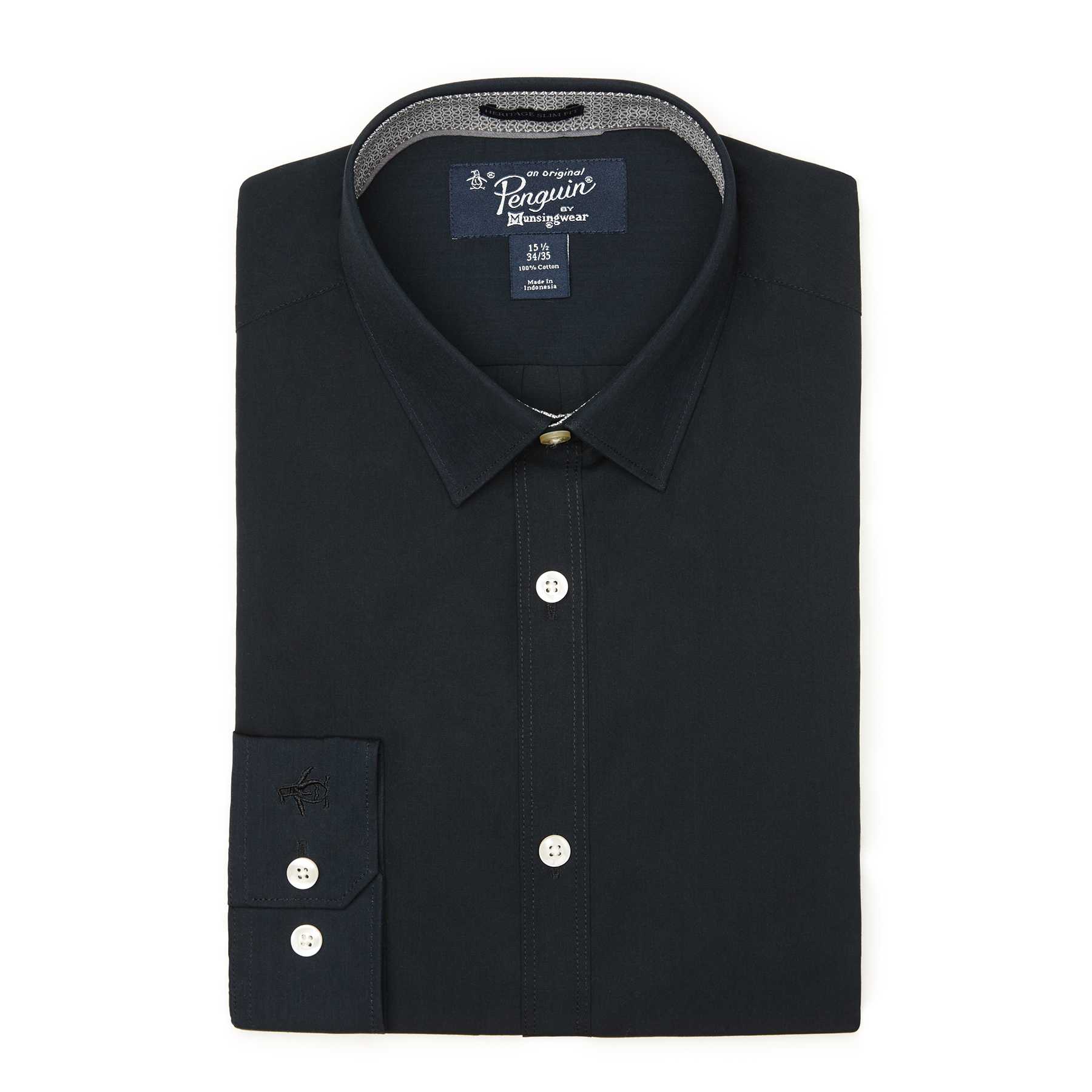 Original Penguin SOLID POPLIN DRESS SHIRT