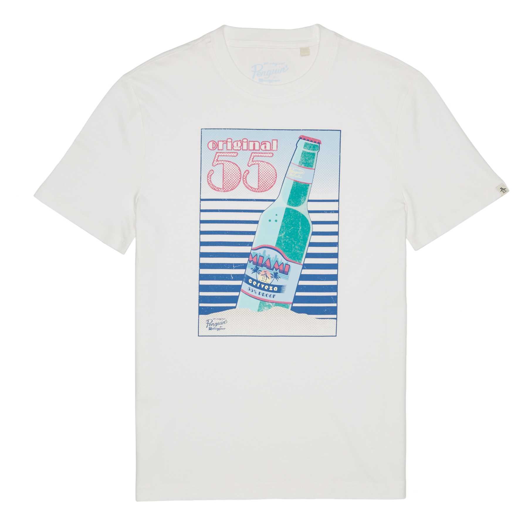 Original Penguin MIAMI BEER BOTTLE TEE