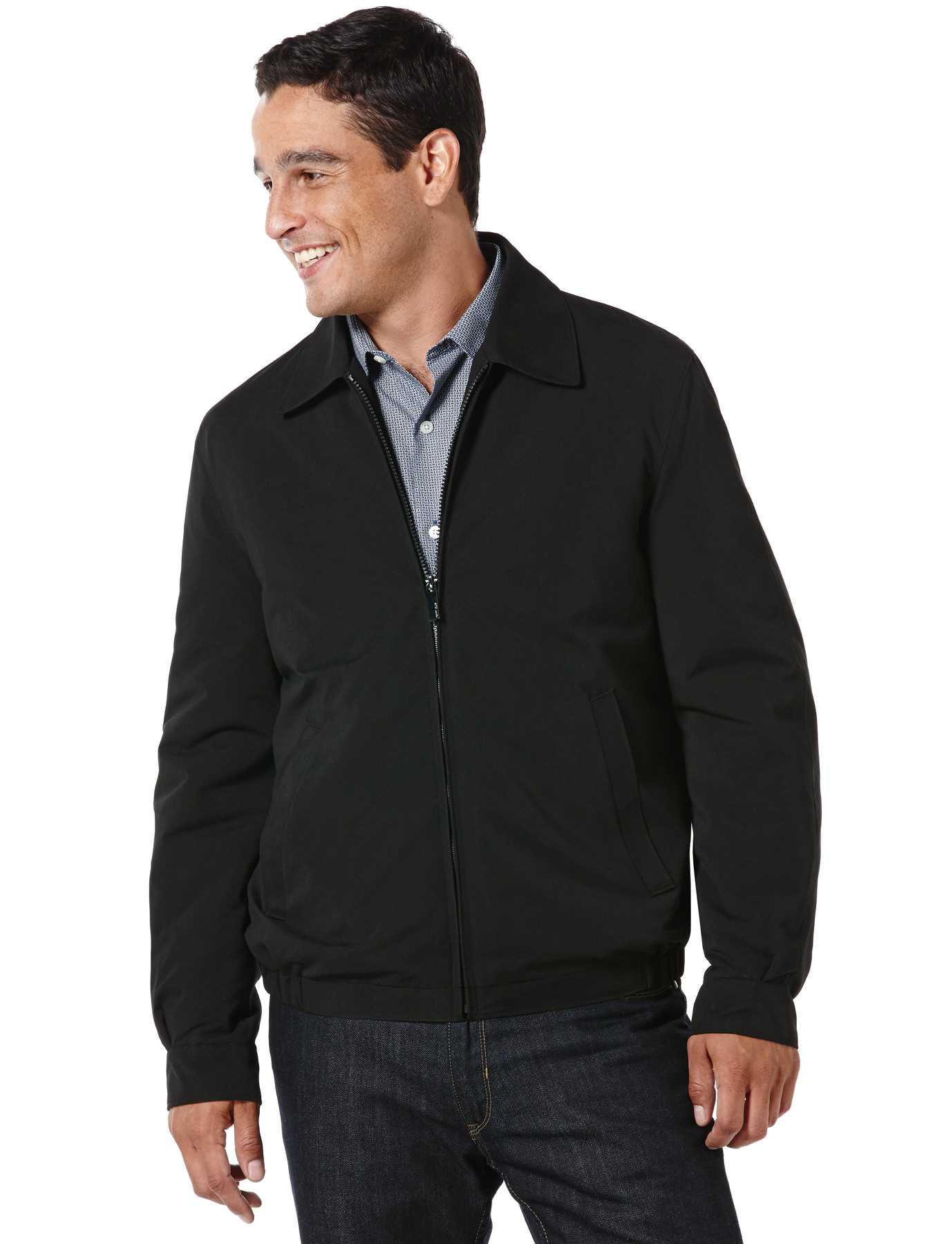 Perry Ellis Tall Microfiber Golf Jacket
