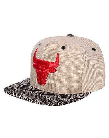 MITCHELL AND NESS MENS Beige-Khaki Accessories / Caps Snapback One Size